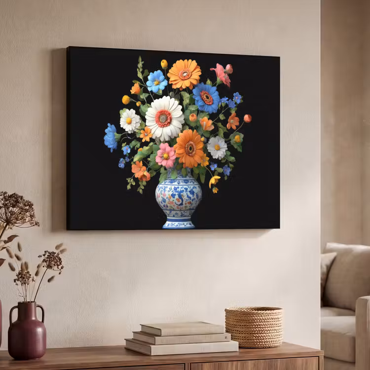 Art Frame - Vaas - Boeket - Bloemen - Kleur — 7