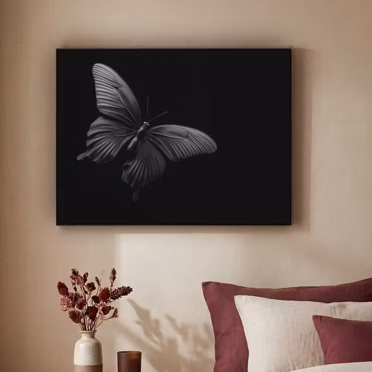 Art Frame - Vlinder - Zwart - Insect - Dieren — 3