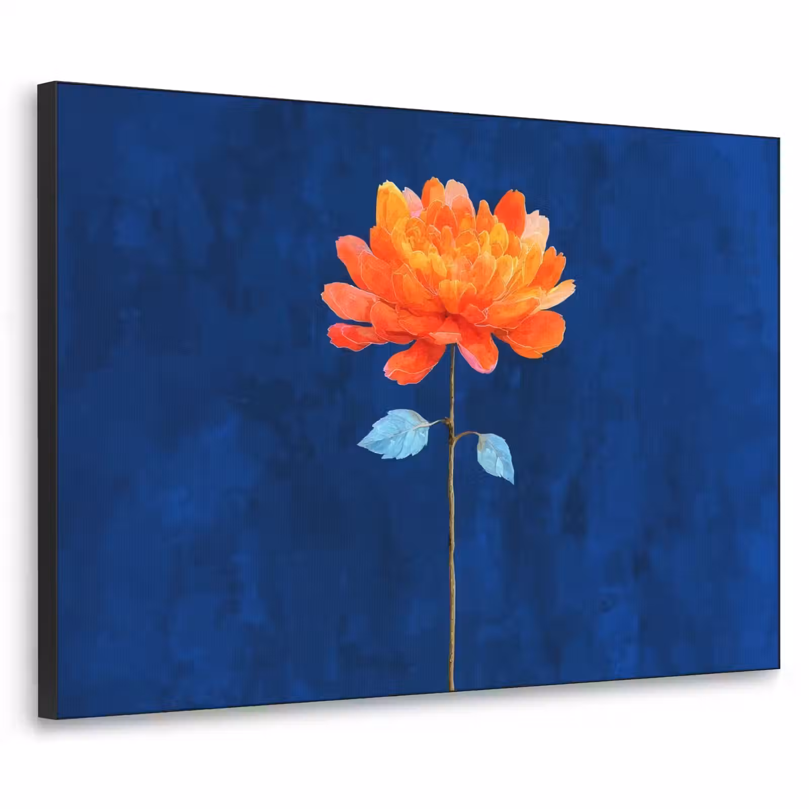 Art Frame - Bloem - Oranje - Bladeren — 1