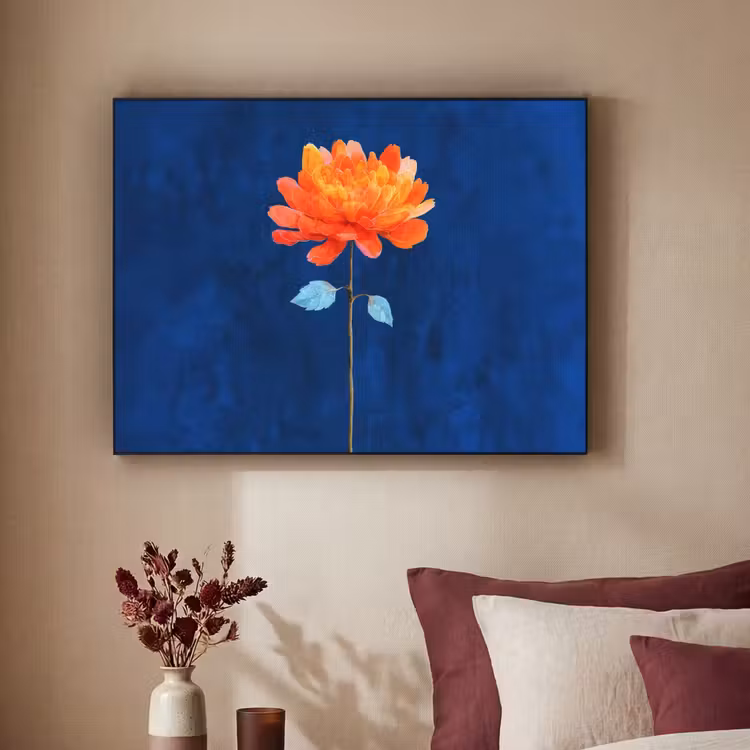 Art Frame - Bloem - Oranje - Bladeren — 3