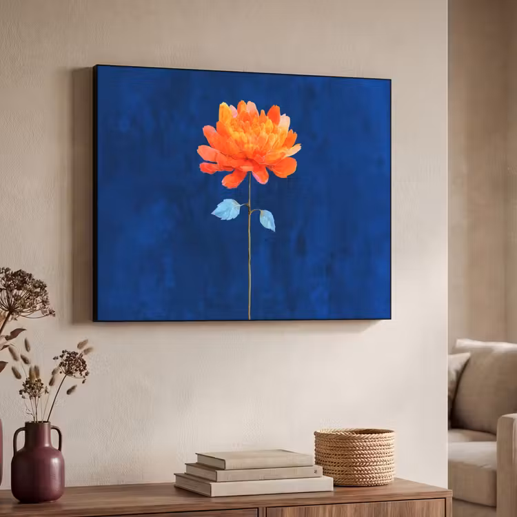 Art Frame - Bloem - Oranje - Bladeren — 7