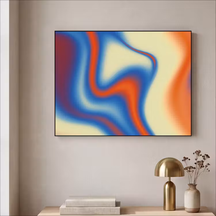 Art Frame - Golven - Kleurrijk - Abstract — 5