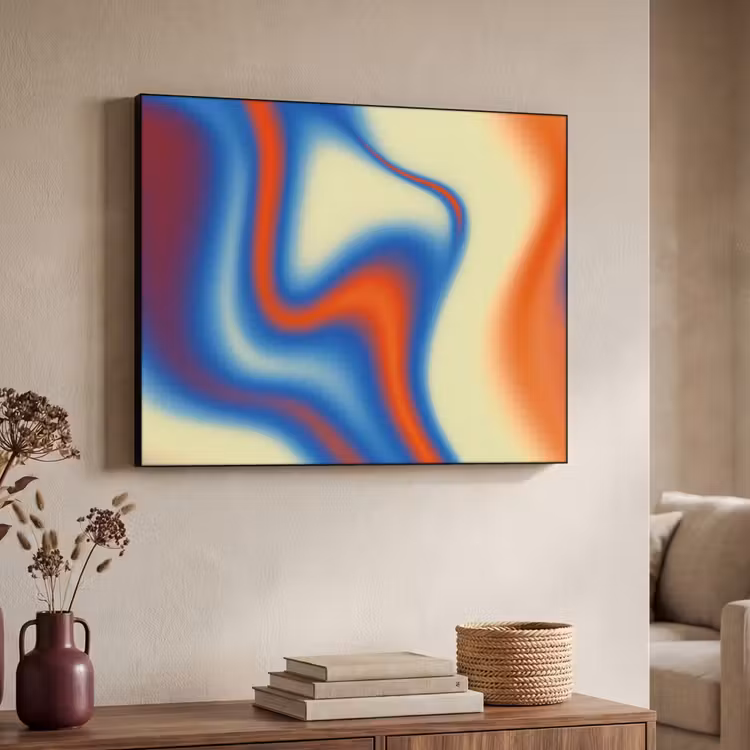 Art Frame - Golven - Kleurrijk - Abstract — 7