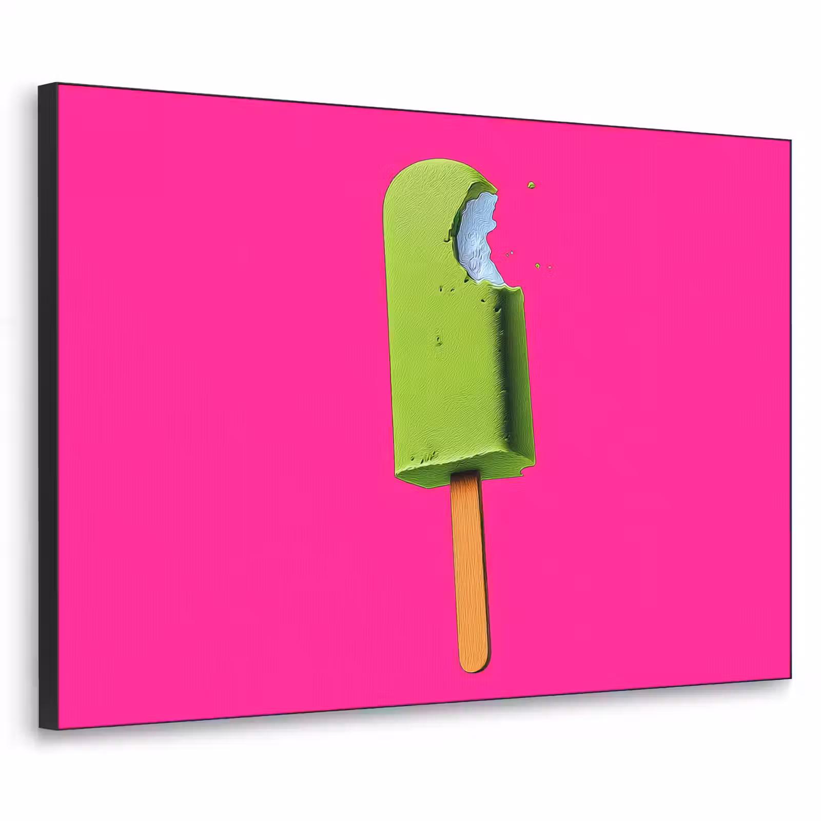 Art Frame - Ijsje - Stokje - Minimalistisch - Groen — 1
