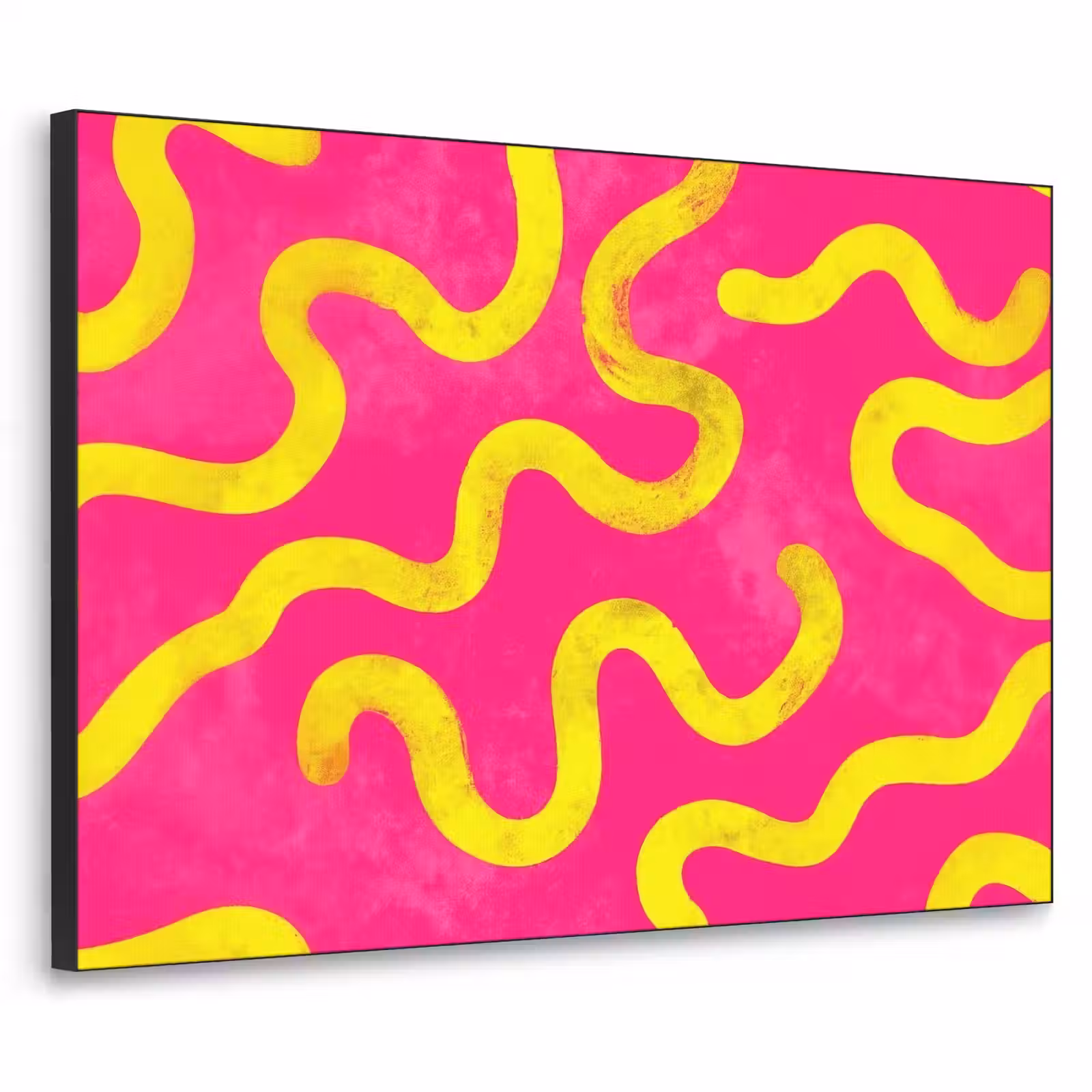 Art Frame - Lijn - Geel - Abstract — 1
