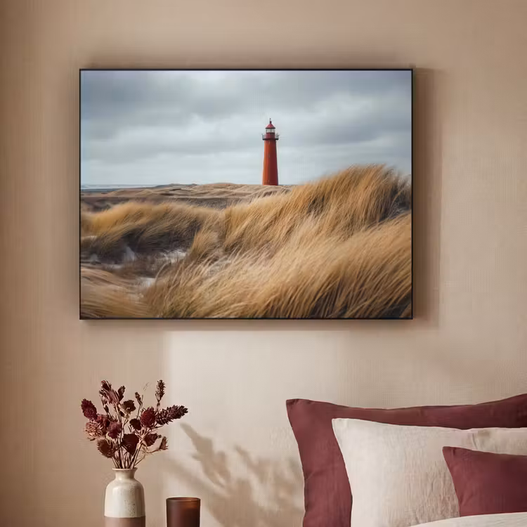 Art Frame - Duinen - Vuurtoren - Rood - Lucht — 3