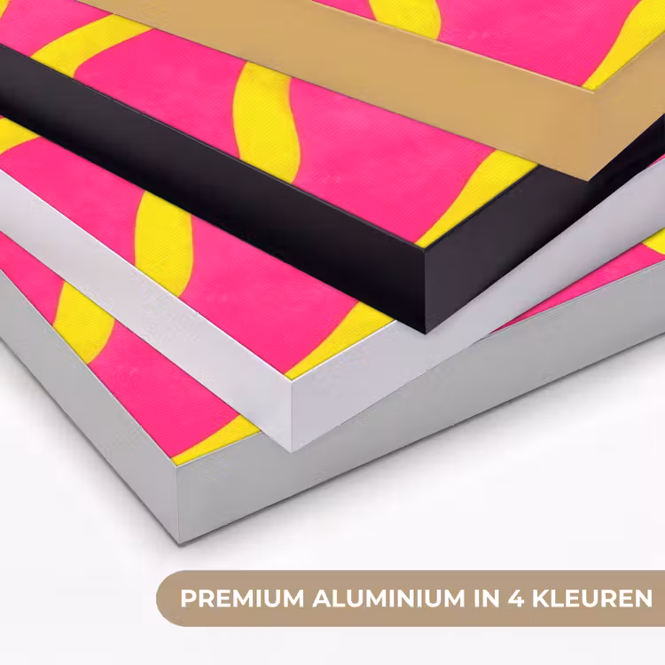 Art Frame - Lijn - Geel - Abstract — 2