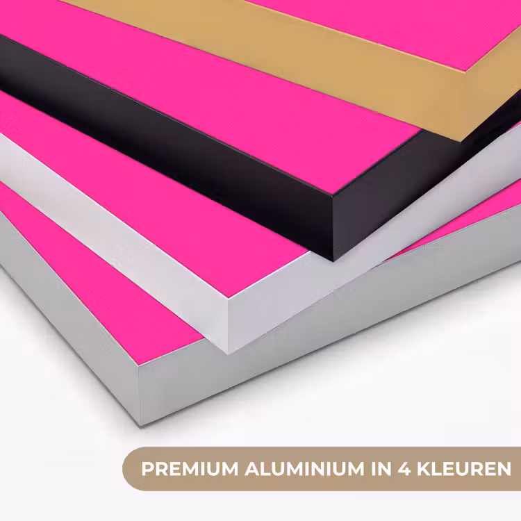 Art Frame - Mok - Wolken - Roze - Minimalitisch — 2