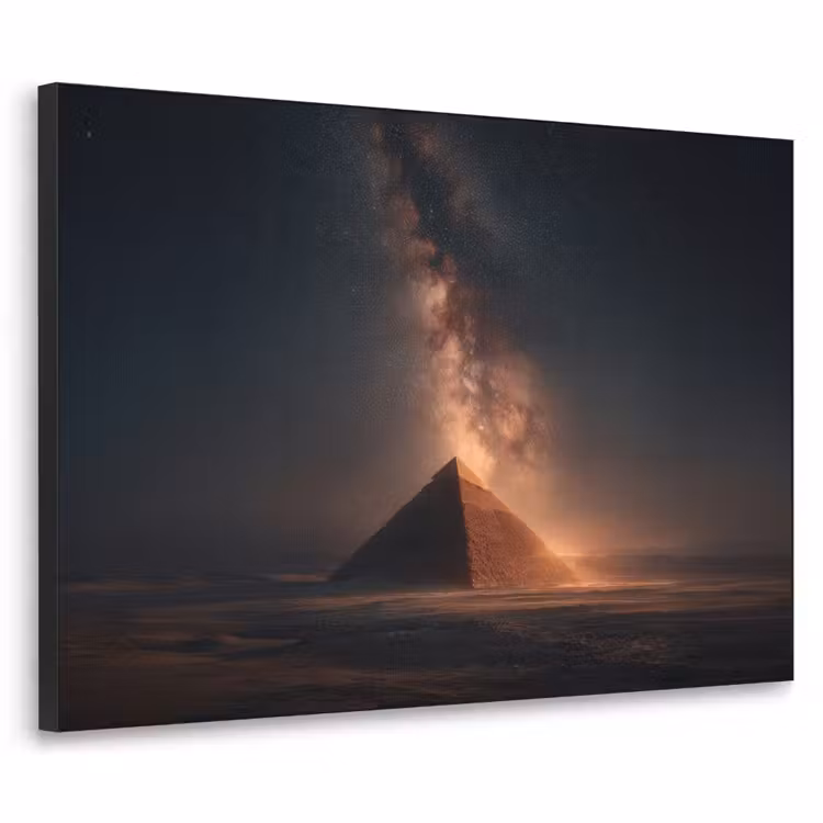 Art Frame - Piramide - Woestijn - Licht — 1