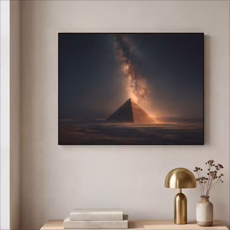 Art Frame - Piramide - Woestijn - Licht — 5