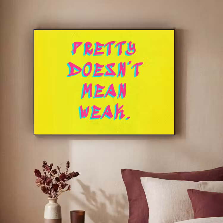 Art Frame - Quote - Minimalistisch - Kleurrijk — 3