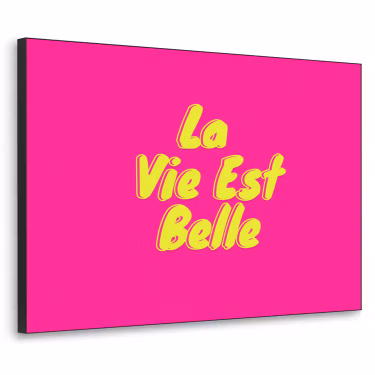 Art Frame - Quote - Retro - Roze — 1