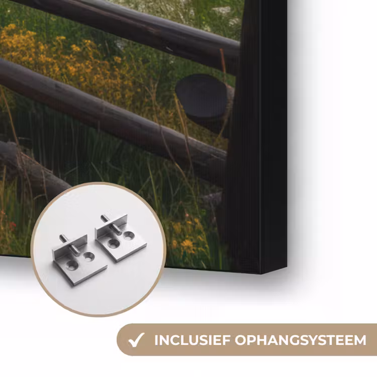 Art Frame - Veld - Hek - Bergen - Bloemen — 6
