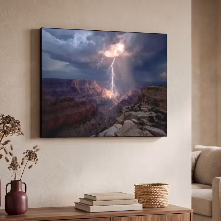 Art Frame - Bliksem - Wolken - Canyon — 7