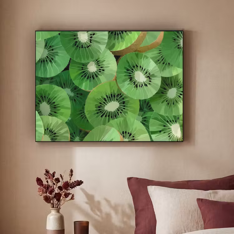 Art Frame - Kiwi - Groen - Pitten — 3