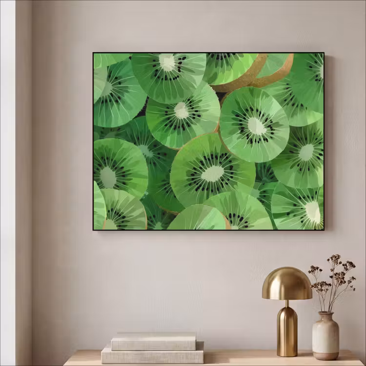 Art Frame - Kiwi - Groen - Pitten — 5