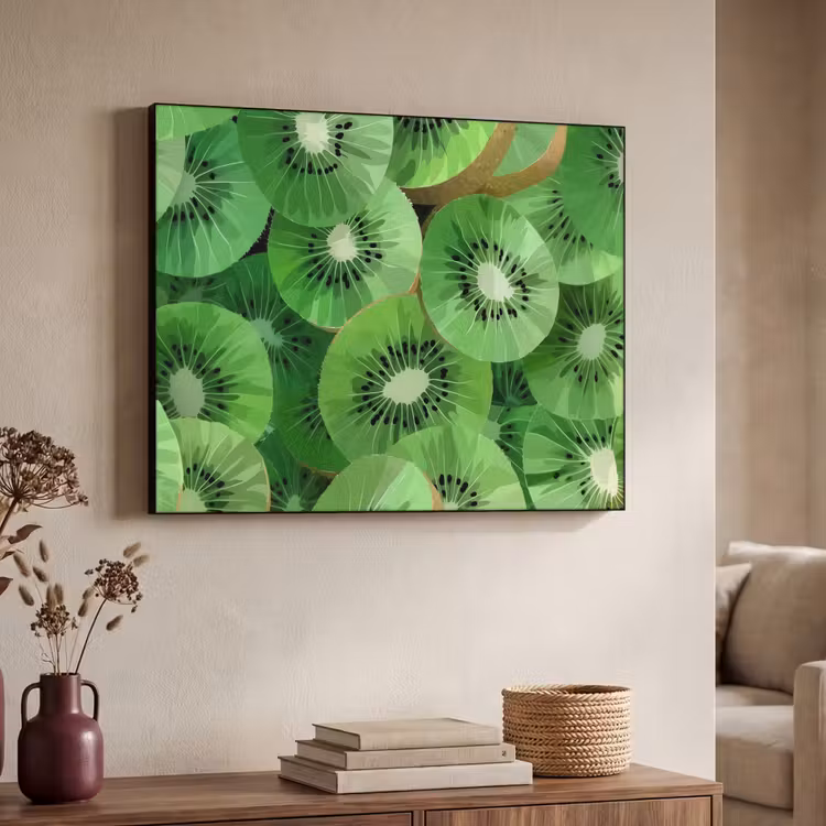 Art Frame - Kiwi - Groen - Pitten — 7
