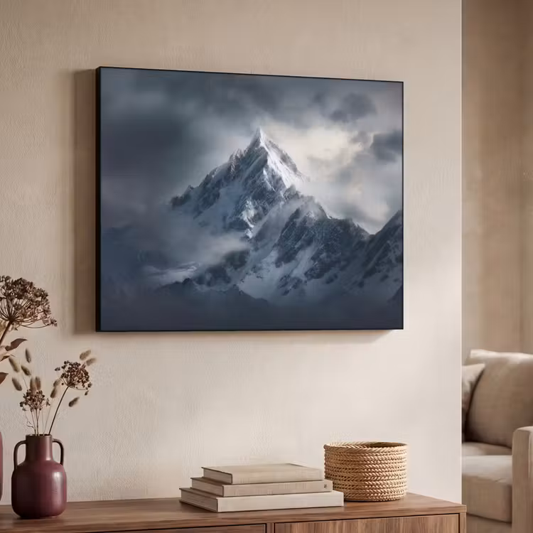 Art Frame - Sneeuw - Berg - Wolken — 7