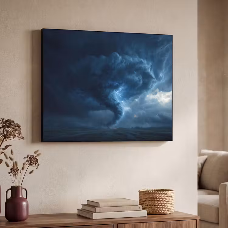 Art Frame - Tornado - Duister - Wolken — 7