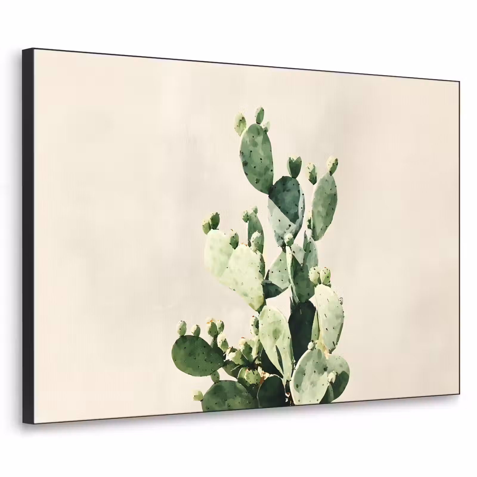 Art Frame - Cactus - Groen - Minimalistisch — 1
