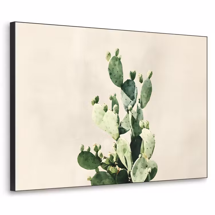 Art Frame - Cactus - Groen - Minimalistisch — 1