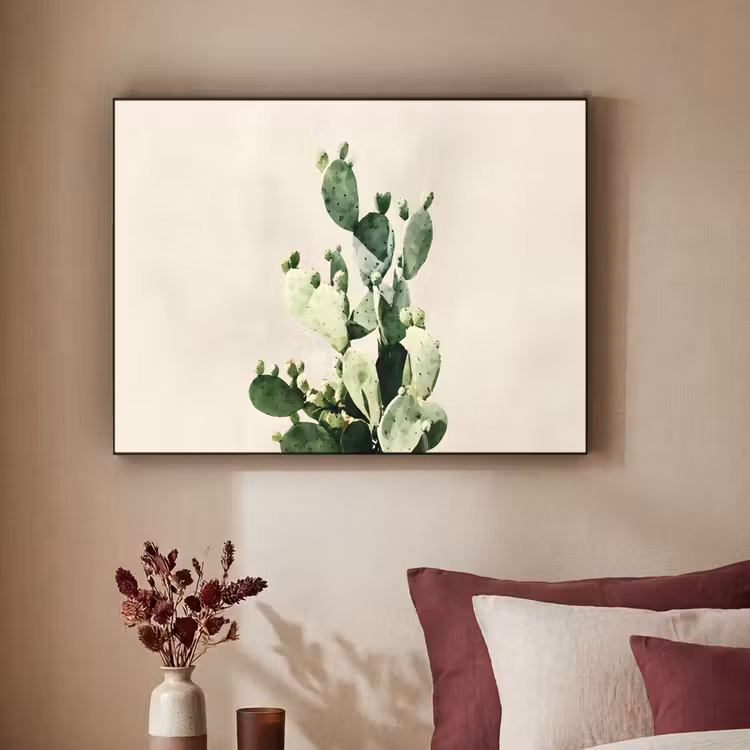 Art Frame - Cactus - Groen - Minimalistisch — 3