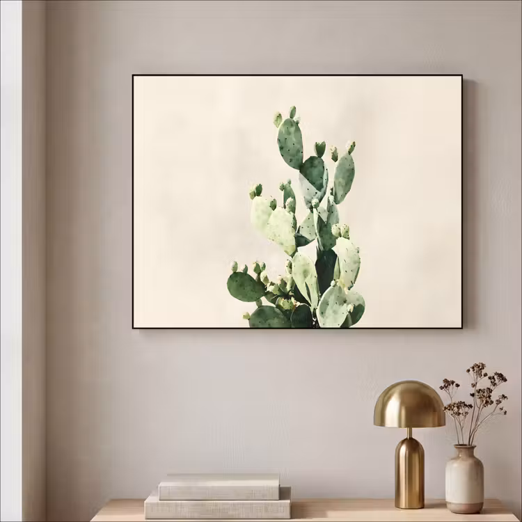 Art Frame - Cactus - Groen - Minimalistisch — 5