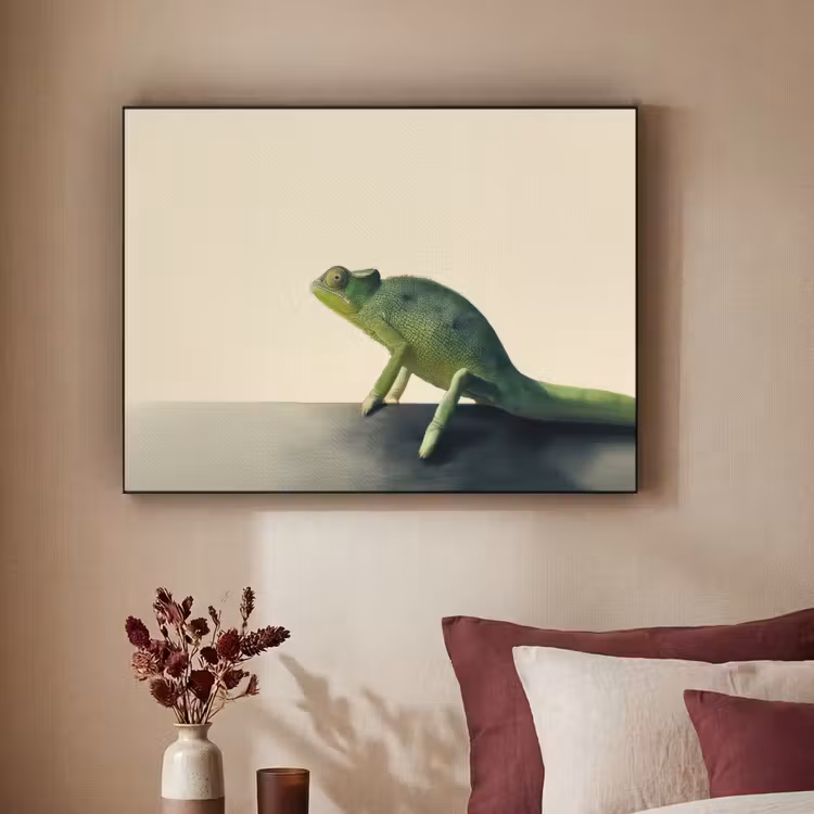 Art Frame - Kameleon - Groen - Minimalistisch — 3