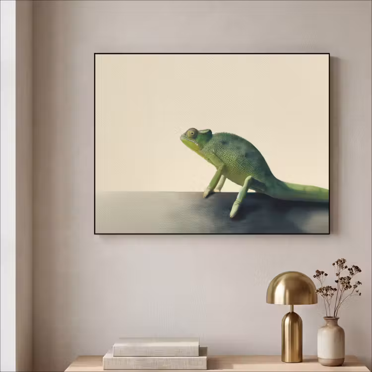 Art Frame - Kameleon - Groen - Minimalistisch — 5