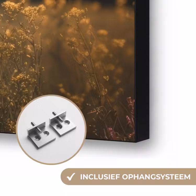 Art Frame - Koe - Bloemen - Weiland — 6