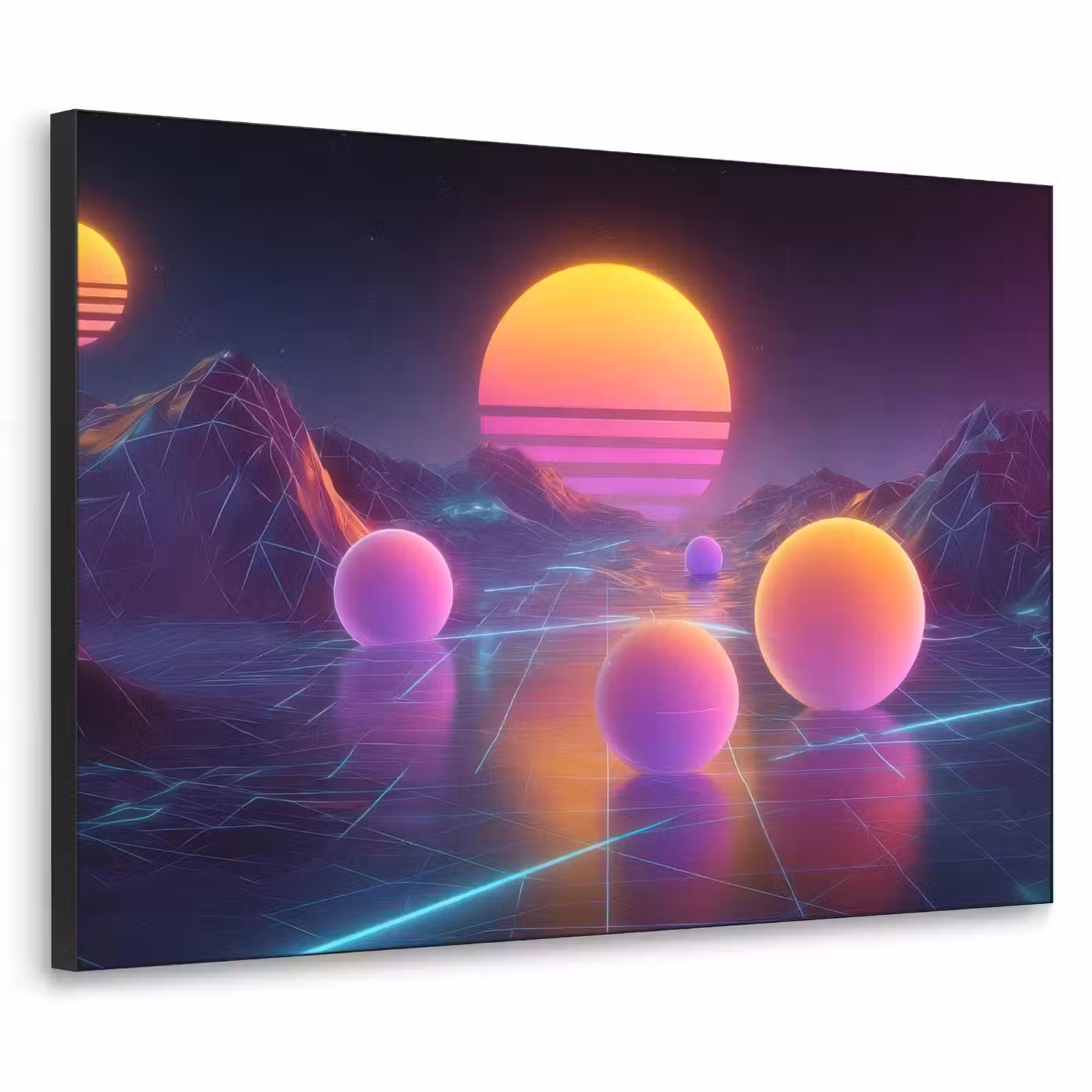 Art Frame - Landschap - Bergen - Bollen - Licht — 1