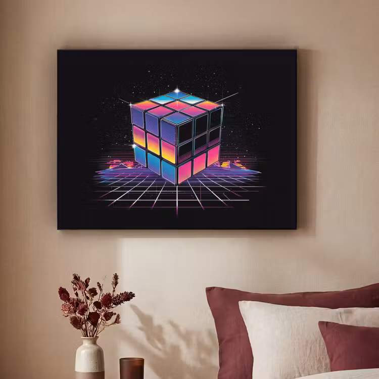 Art Frame - Kubus - Kleurrijk - Raster — 3