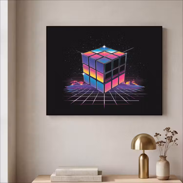 Art Frame - Kubus - Kleurrijk - Raster — 5