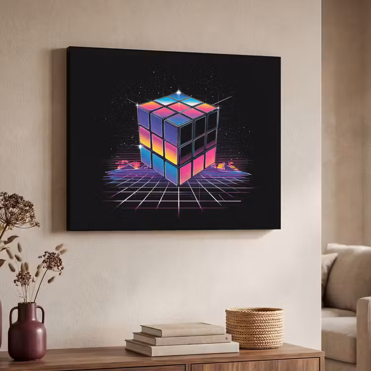 Art Frame - Kubus - Kleurrijk - Raster — 7