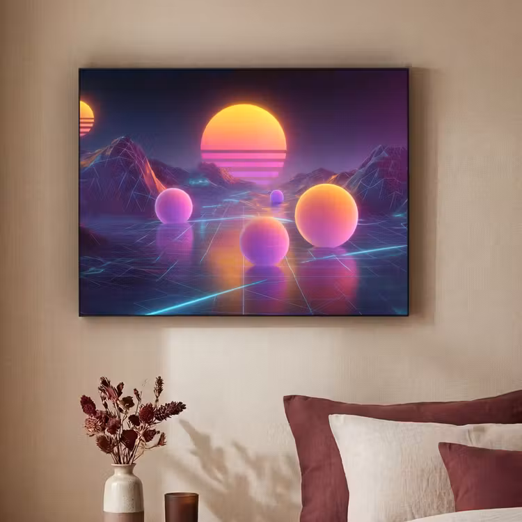 Art Frame - Landschap - Bergen - Bollen - Licht — 3