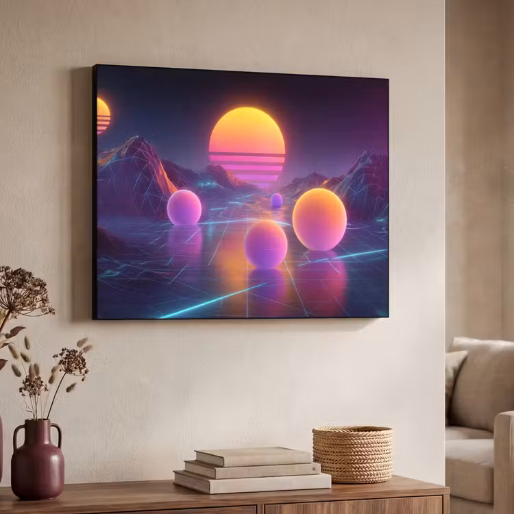 Art Frame - Landschap - Bergen - Bollen - Licht — 7