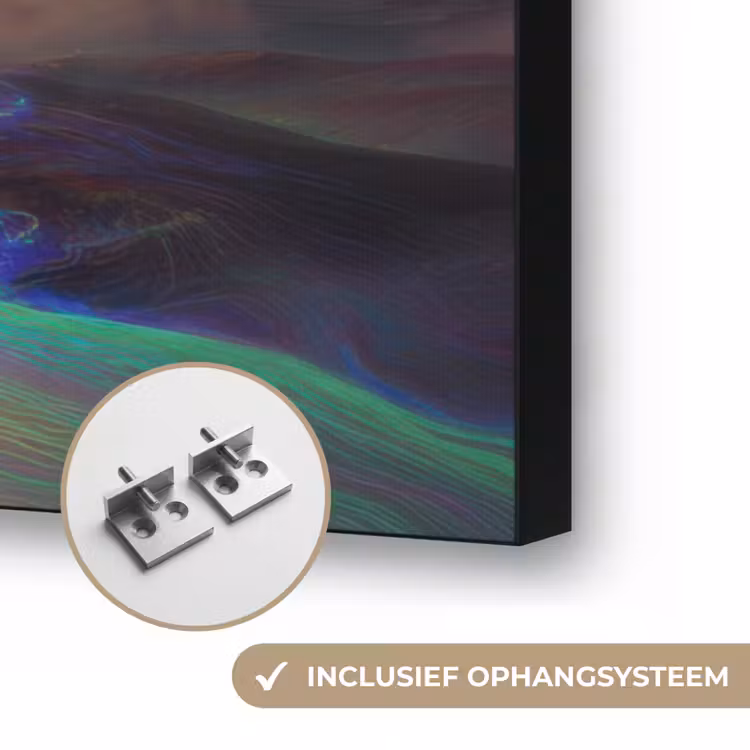 Art Frame - Regenboog - Verticaal - Sterrenhemel - Wolken — 6