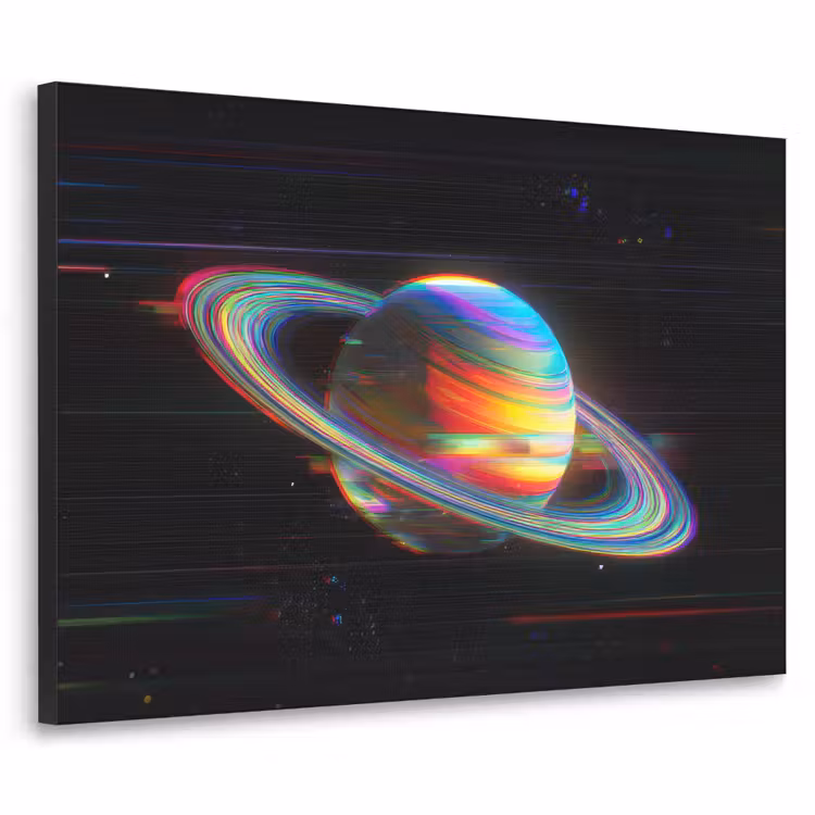 Art Frame - Planeet - Cirkel - Kleurrijk — 1