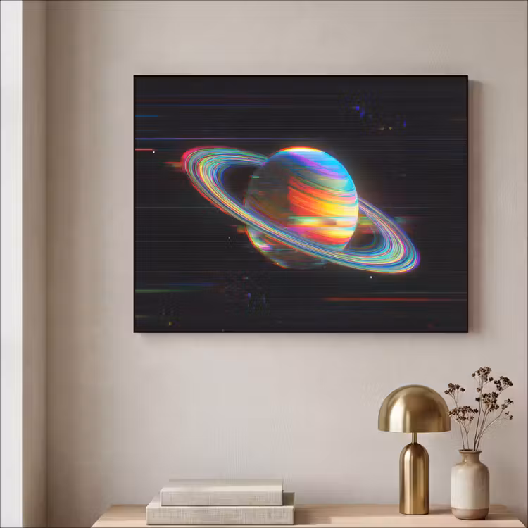 Art Frame - Planeet - Cirkel - Kleurrijk — 5