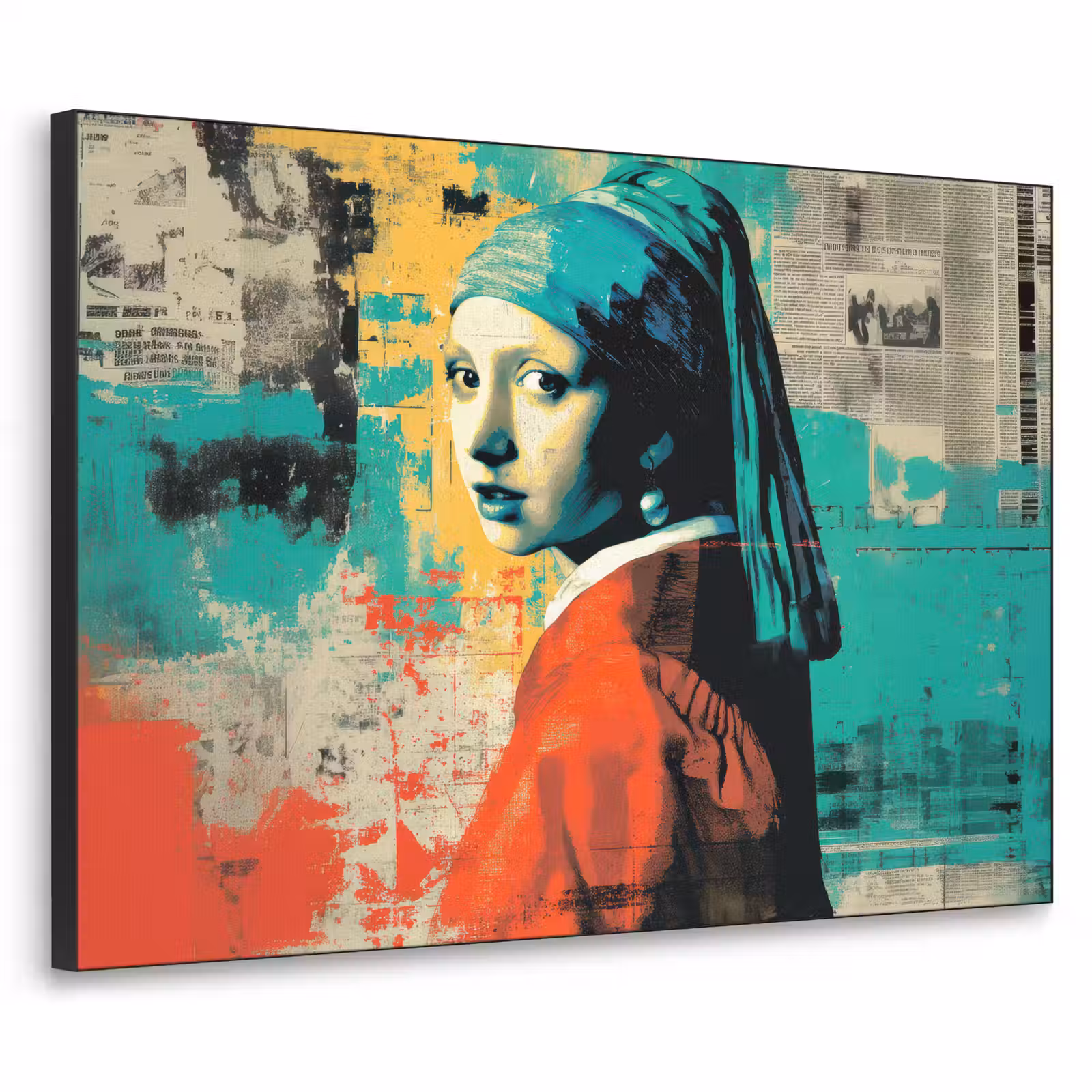 Art Frame - Klassiek - Pareloorbel - Streetartstijl - Kleurrijk — 1