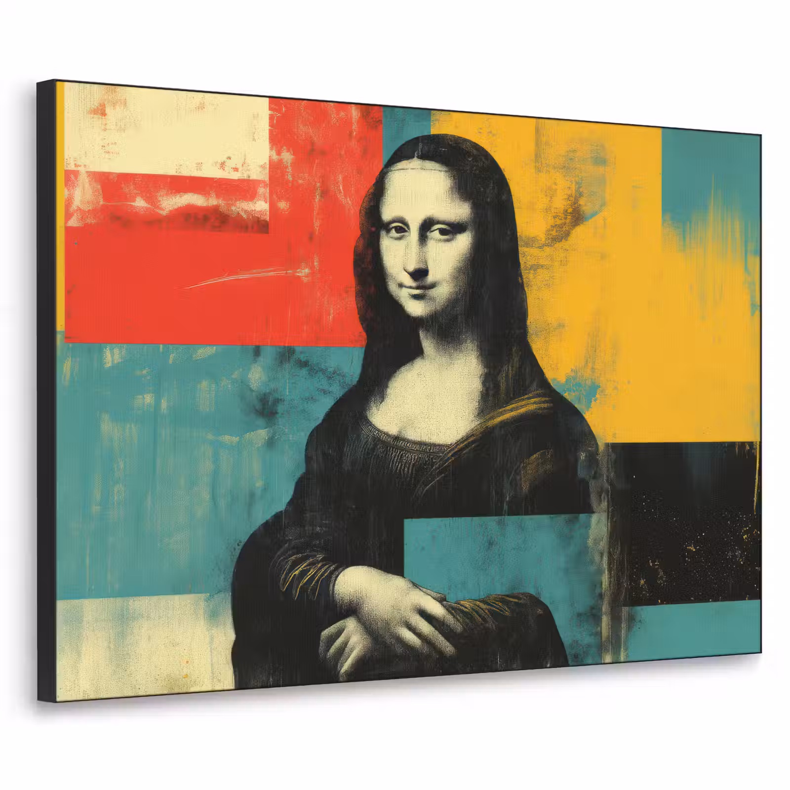 Art Frame - Vrouw - Kleurvlakken - Klassieke schilderkunst — 1