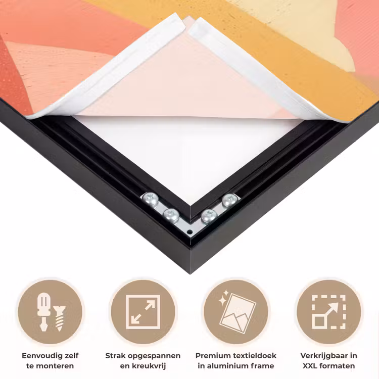 Art Frame - Kameel - Pyramides - Rode zon — 8