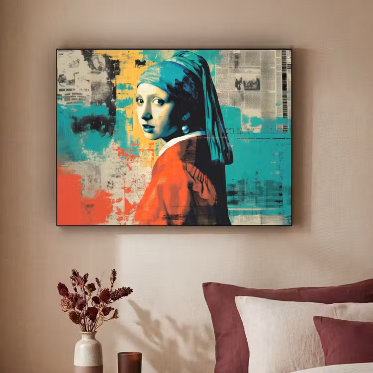 Art Frame - Klassiek - Pareloorbel - Streetartstijl - Kleurrijk — 3