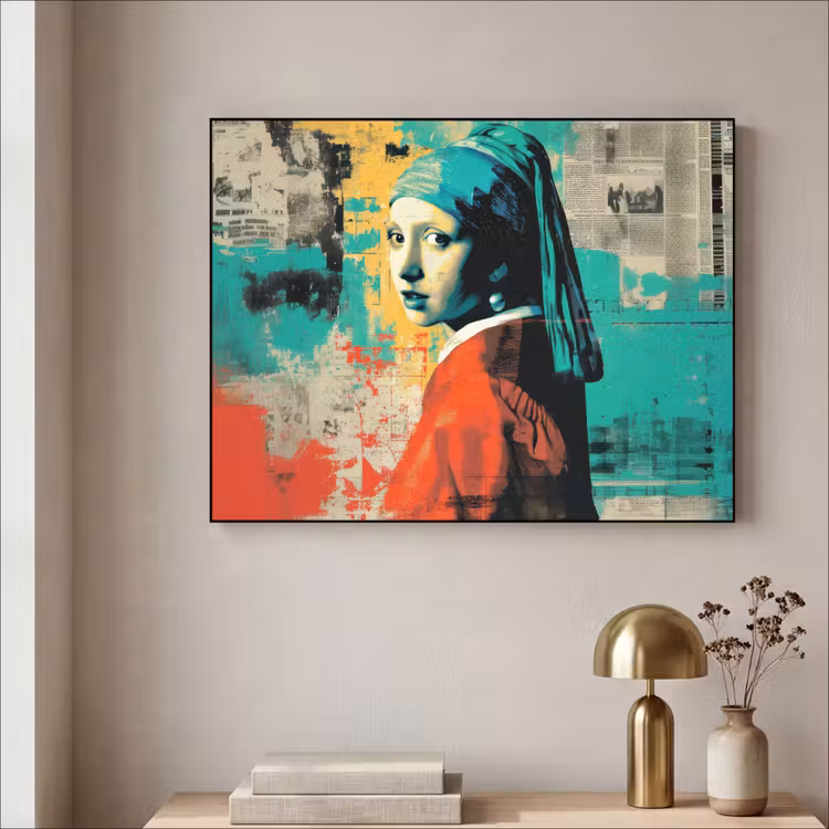 Art Frame - Klassiek - Pareloorbel - Streetartstijl - Kleurrijk — 5