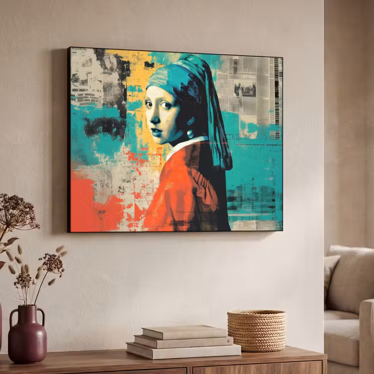 Art Frame - Klassiek - Pareloorbel - Streetartstijl - Kleurrijk — 7