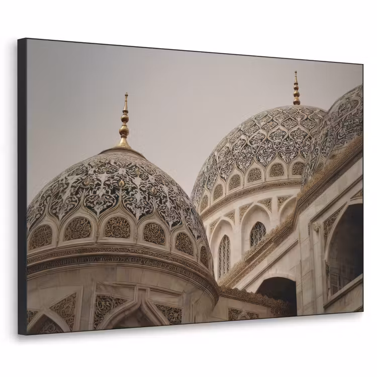 Art Frame - Mozaïekkoepels - Gouden spitsen - Islamitisch — 1