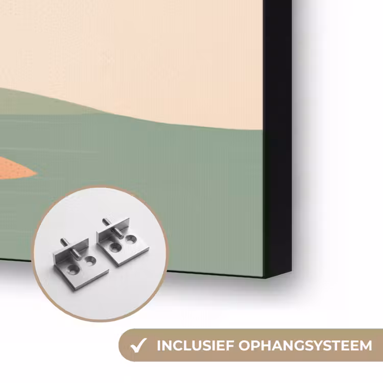 Art Frame - Nachtlandschap - Kamelen - Sterren - zandduinden — 6