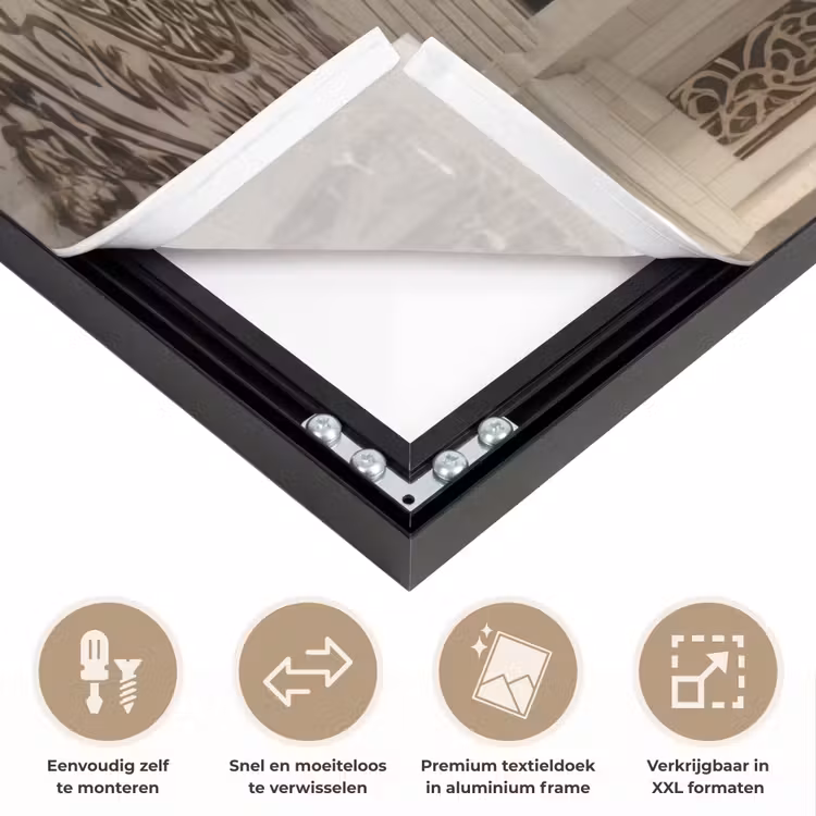 Art Frame - Gouden details - Marmer - Islamitisch — 4