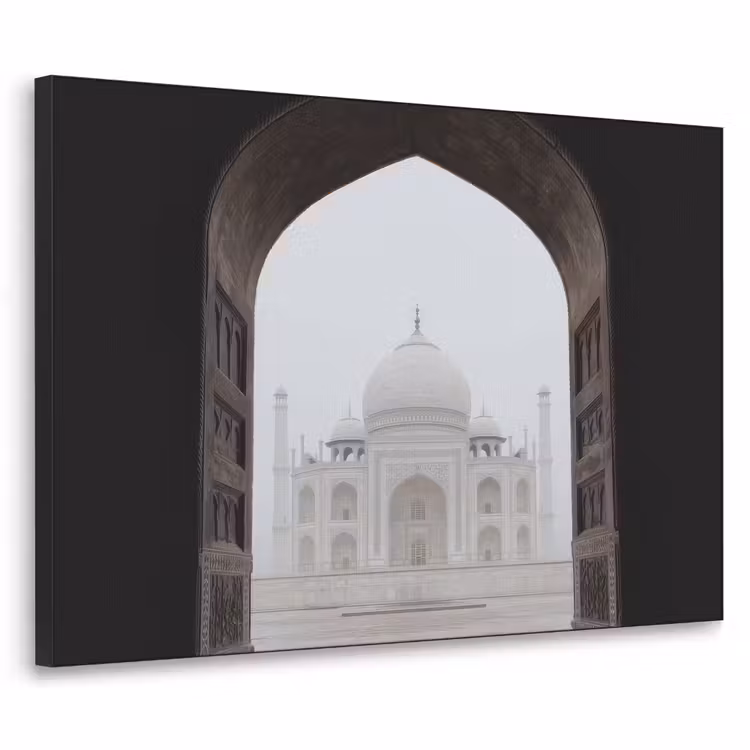 Art Frame - Poort - Symmetrische koepel - Minaretten - Moskee — 1