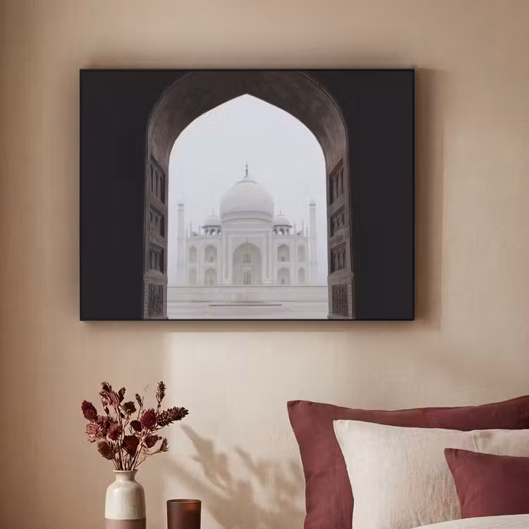 Art Frame - Poort - Symmetrische koepel - Minaretten - Moskee — 3